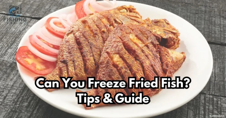 how you can freeze fried fish?